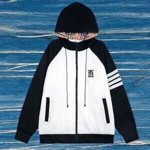 Burberry  Black and White Men's Hoodie